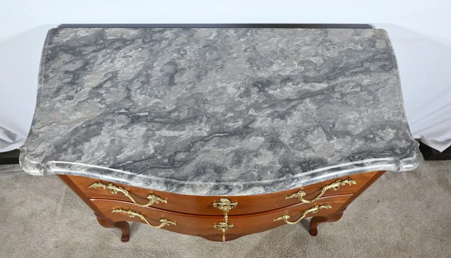 LOUIS XV STYLE CHEST OF DRAWERS