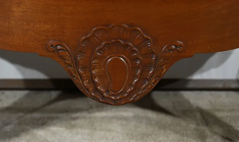 Commode Sauteuse en Acajou massif, style Louis XV – Fin XIXe