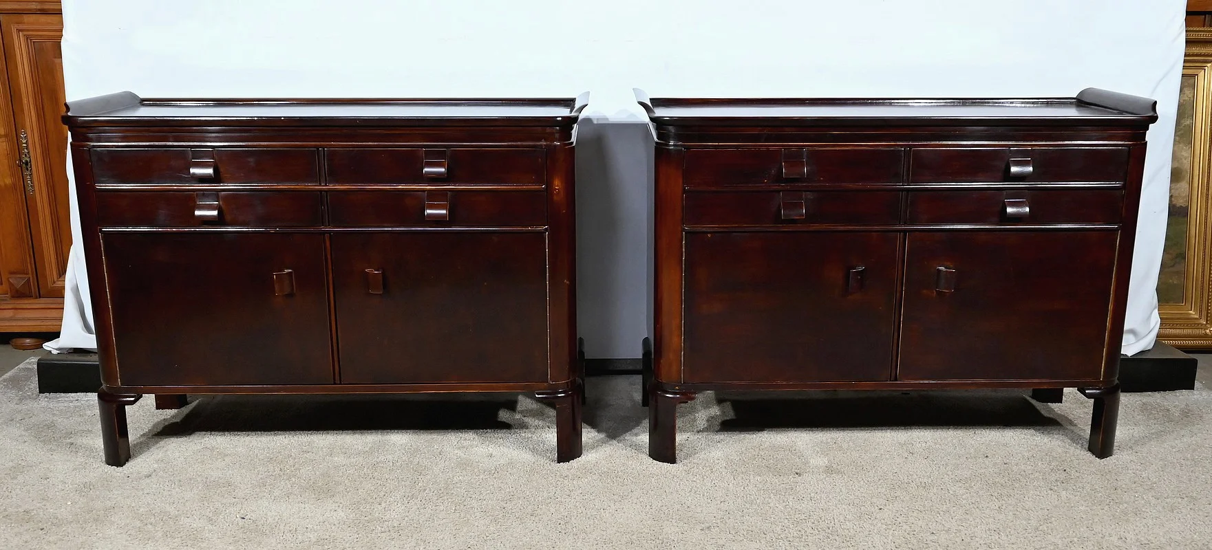 COPPIA DI BUFFET IN STILE GIAPPONESE