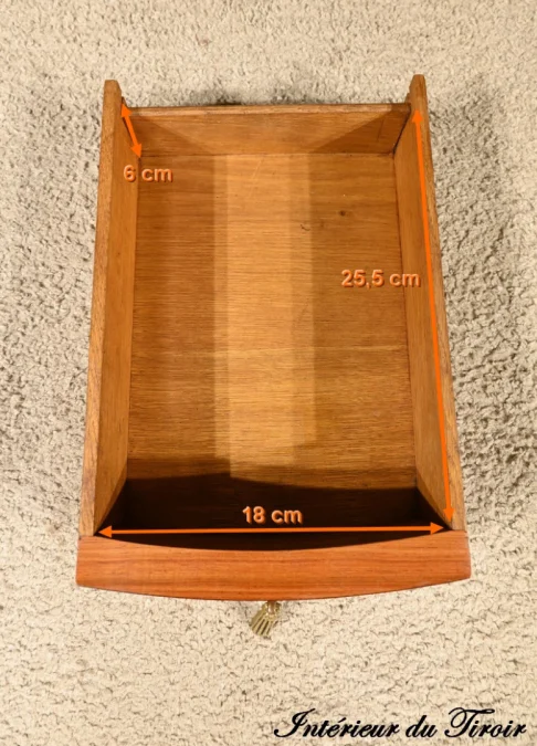 Table Guéridon en Acajou et Palissandre, Art Déco - 1930