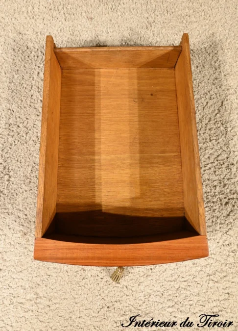 Table Guéridon en Acajou et Palissandre, Art Déco - 1930
