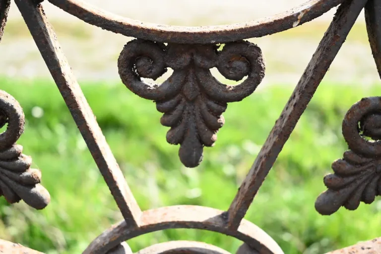Garde-Corps de Fenêtre en Fer Forgé et Fonte – 2ème Partie XVIIIe