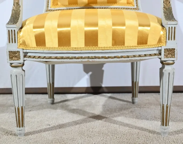 PAAR SESSEL IM LOUIS XVI-STIL