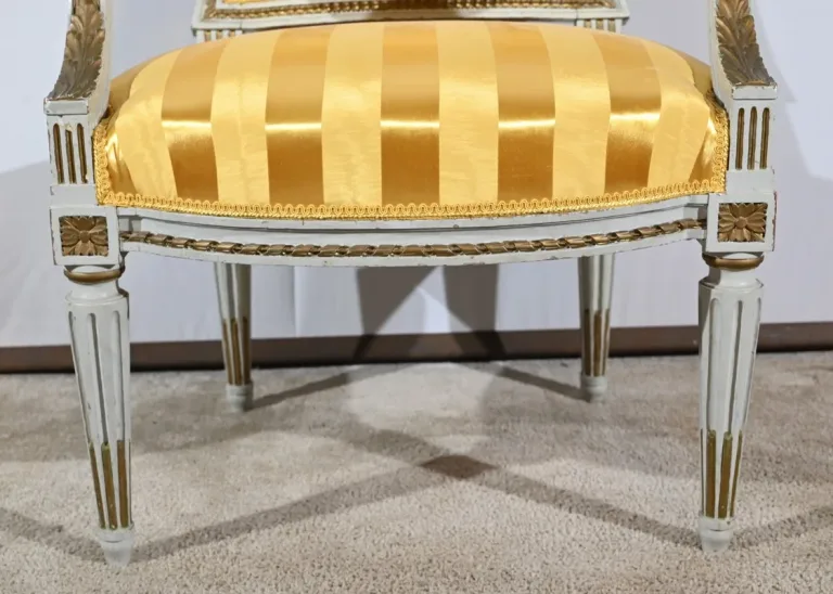 PAAR SESSEL IM LOUIS XVI-STIL