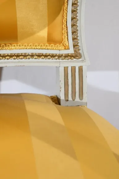 PAAR SESSEL IM LOUIS XVI-STIL