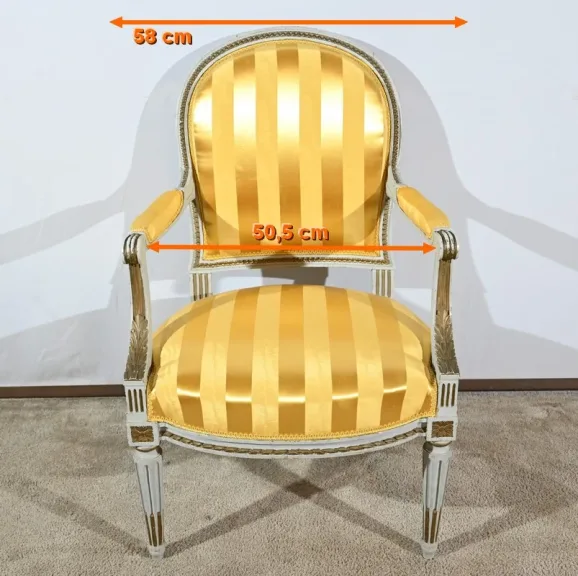 PAAR SESSEL IM LOUIS XVI-STIL