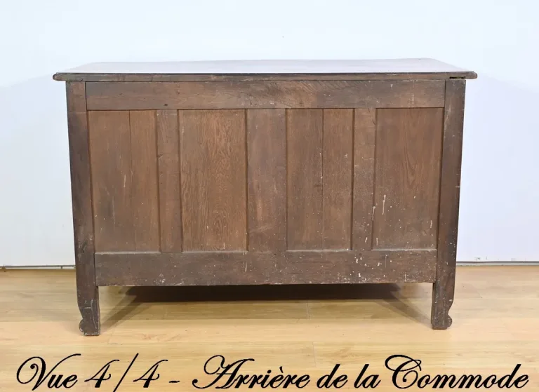 Commode Nantaise de Port en Acajou de Cuba – 2ème partie XVIIIe