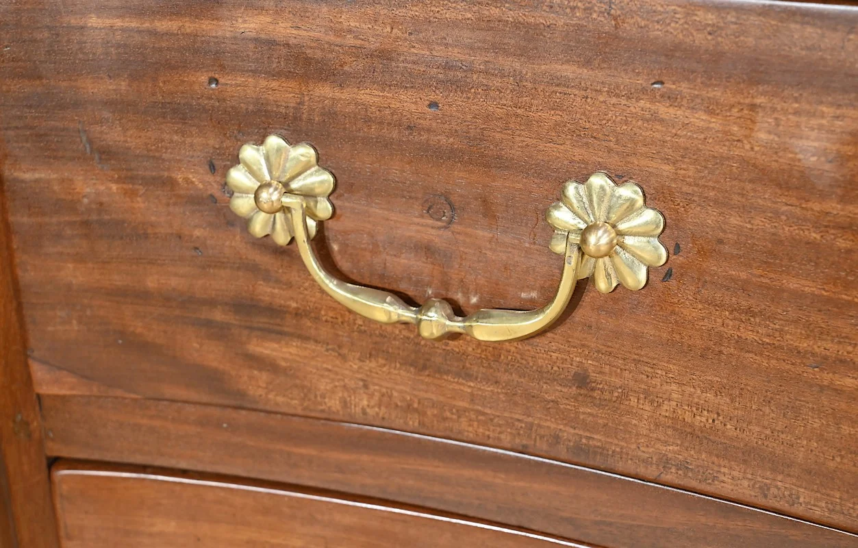 Commode Nantaise de Port en Acajou de Cuba – 2ème partie XVIIIe