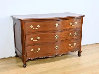 Commode Nantaise de Port en Acajou de Cuba – 2ème partie XVIIIe
