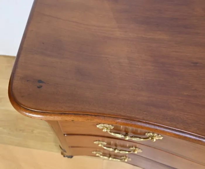 Commode Nantaise de Port en Acajou de Cuba – 2ème partie XVIIIe