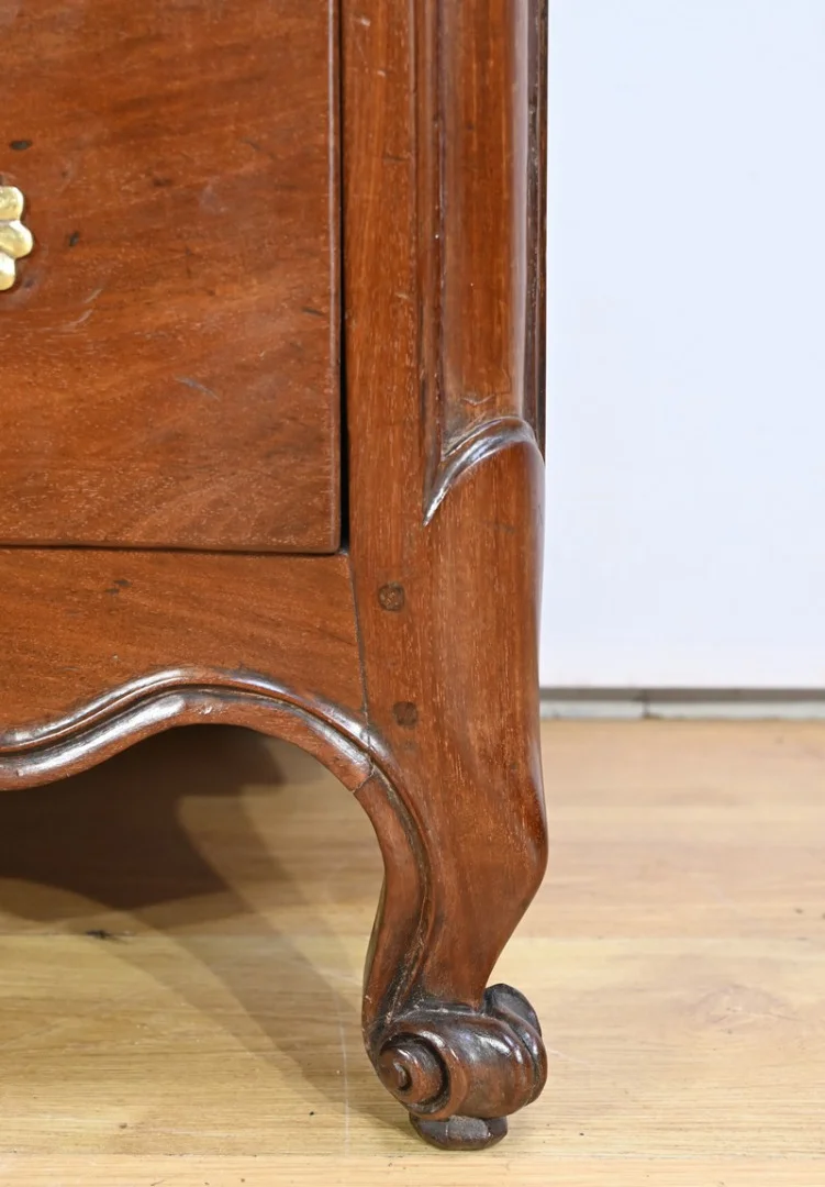 Commode Nantaise de Port en Acajou de Cuba – 2ème partie XVIIIe