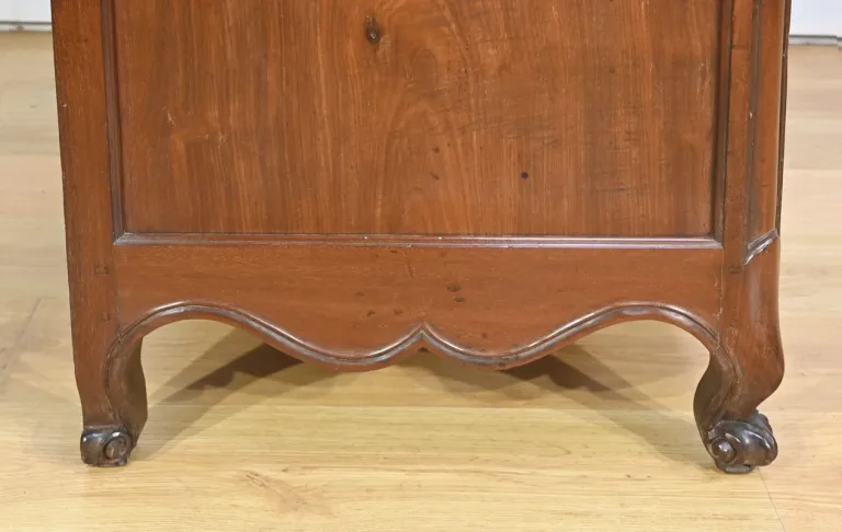 Commode Nantaise de Port en Acajou de Cuba – 2ème partie XVIIIe