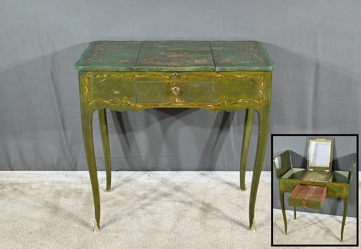 LOUIS XV STYLE DRESSING TABLE