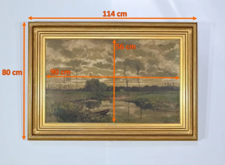 ÖL AUF LEINWAND signiert CHERET