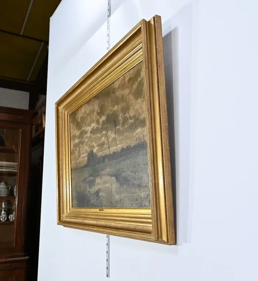 ÖL AUF LEINWAND signiert CHERET