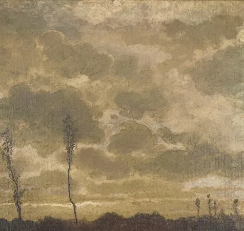 ÖL AUF LEINWAND signiert CHERET