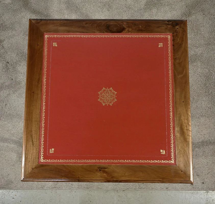 Petite Table en Noyer massif, style Louis XIII / Louis XIV - Début XIXe