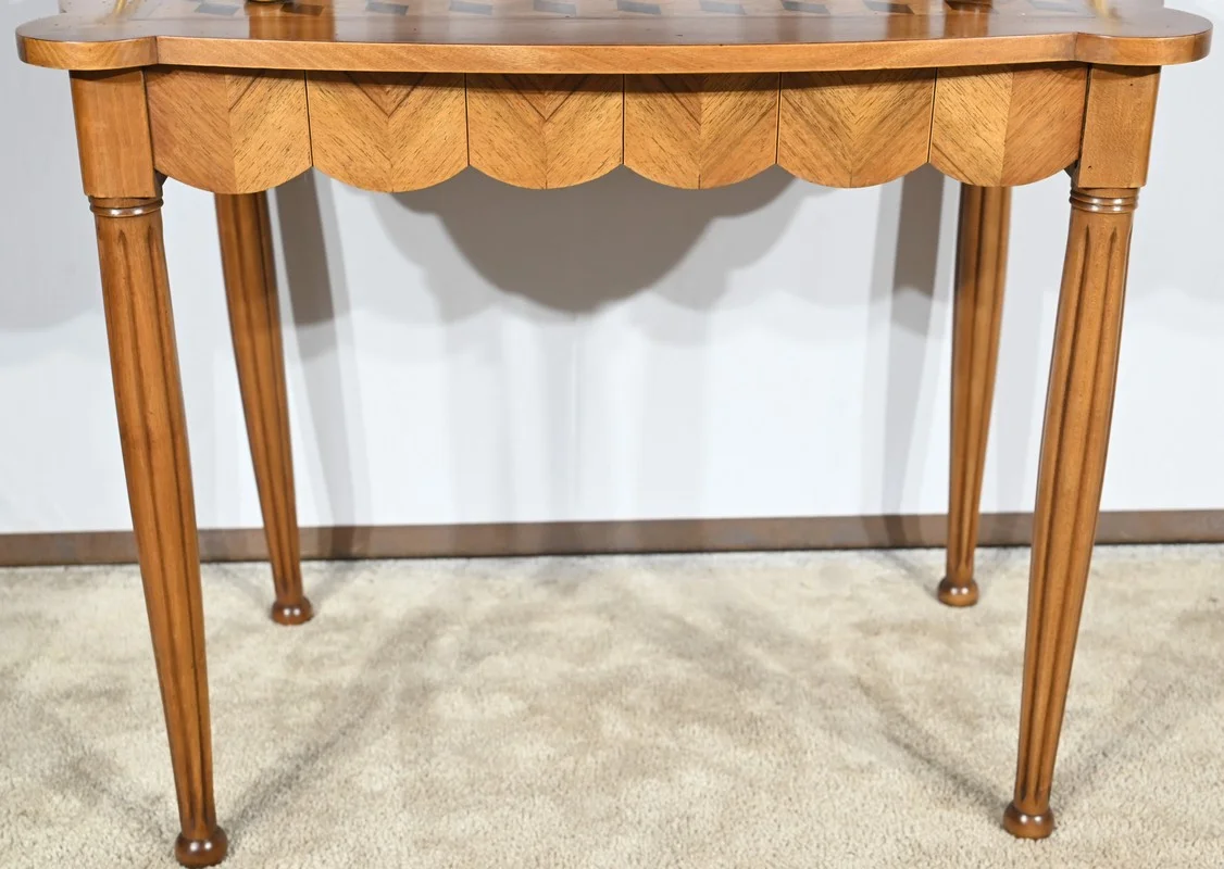 Table de Service en Marqueterie de Noyer et Palissandre - 1940