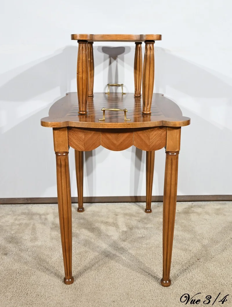Table de Service en Marqueterie de Noyer et Palissandre - 1940