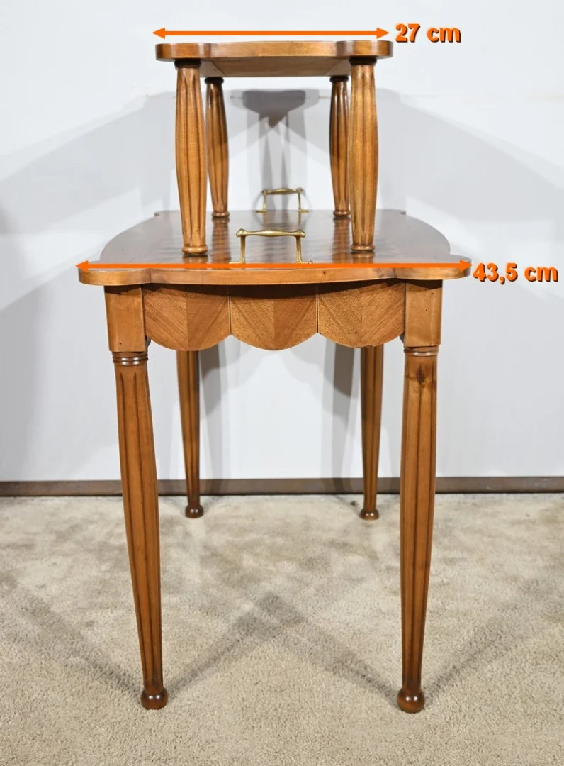 Table de Service en Marqueterie de Noyer et Palissandre - 1940