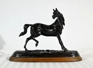 ZINKENFIGUR EINES PFERDES