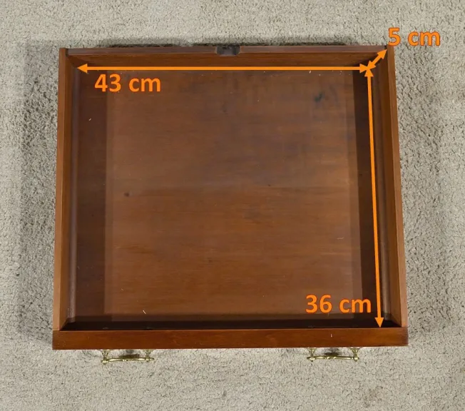 Table à Jeux, dite Mouchoir, en Acajou Blond - 1930