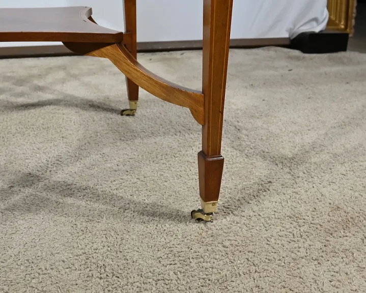 Table à Jeux, dite Mouchoir, en Acajou Blond - 1930