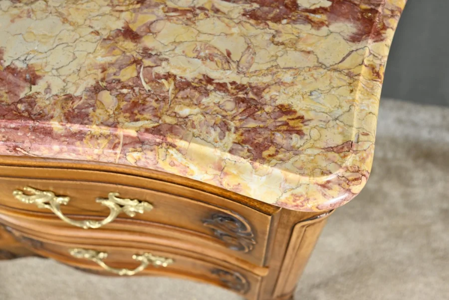 LOUIS XV STYLE CHEST OF DRAWERS
