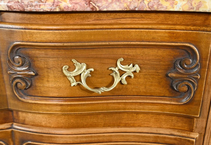 LOUIS XV STYLE CHEST OF DRAWERS