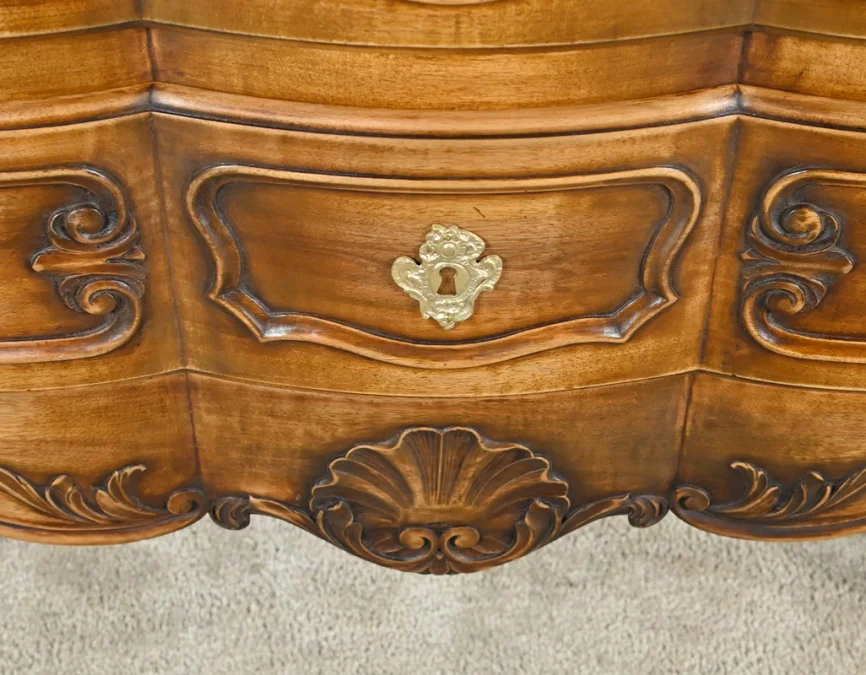 LOUIS XV STYLE CHEST OF DRAWERS