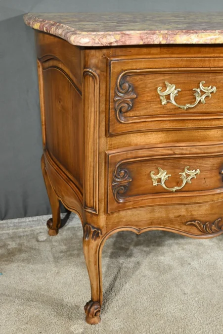 LOUIS XV STYLE CHEST OF DRAWERS