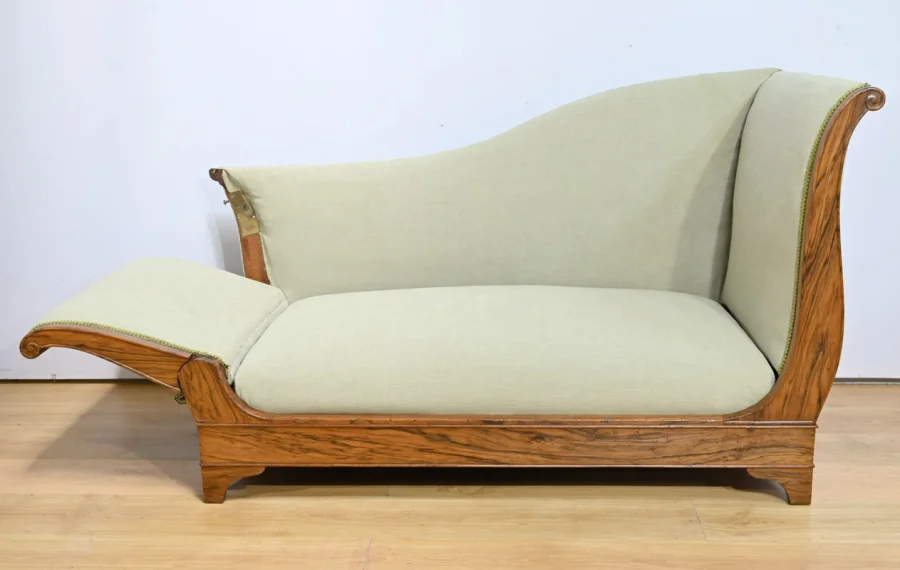 FRENCH RESTAURATION PERIOD CHAISE LONGUE