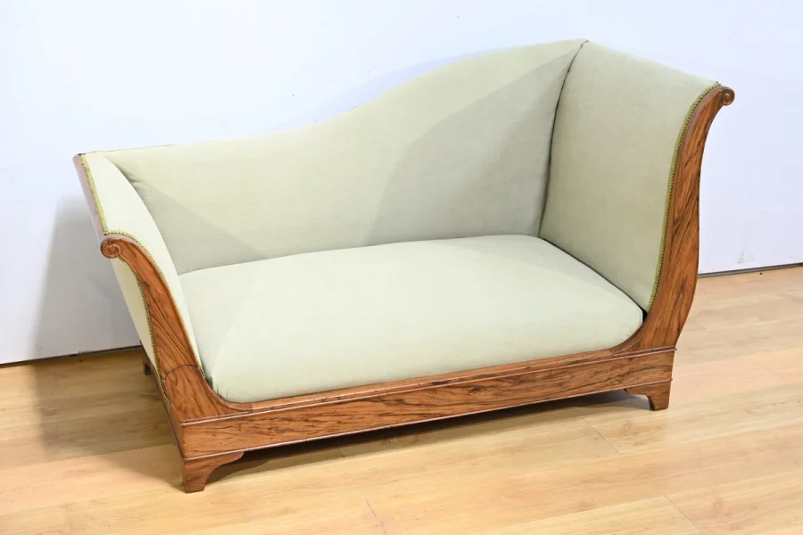FRENCH RESTAURATION PERIOD CHAISE LONGUE