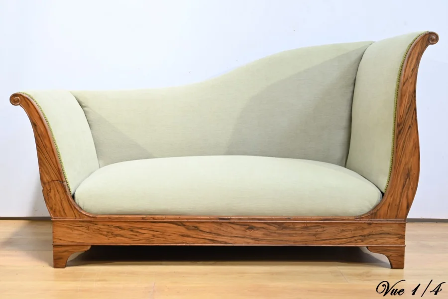 FRENCH RESTAURATION PERIOD CHAISE LONGUE