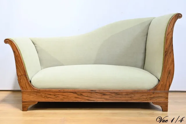 CHAISELONGUE AUS DER FRANZÖSISCHEN RESTAURATIONSZEIT