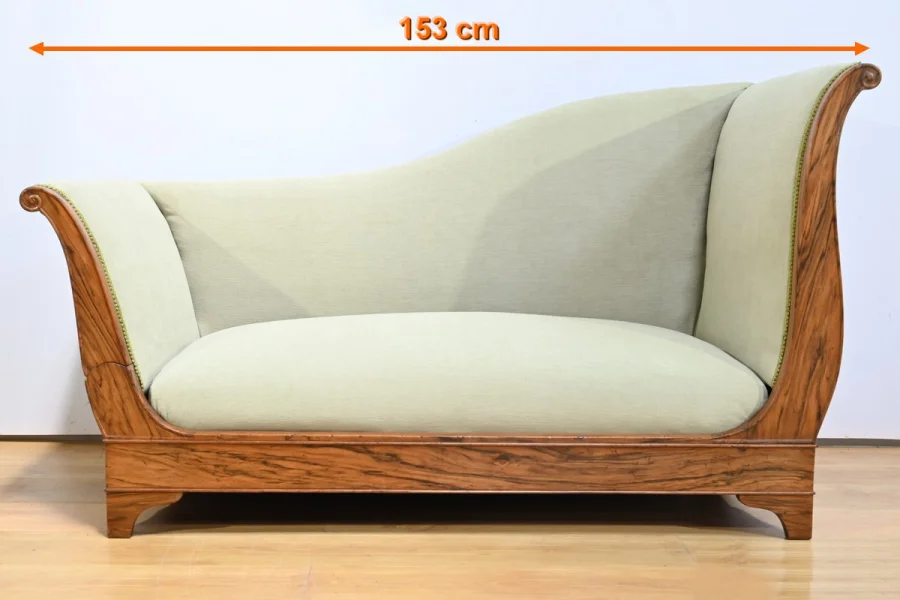 FRENCH RESTAURATION PERIOD CHAISE LONGUE