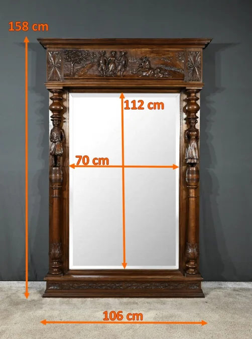 LARGE BRETON  MIRROR