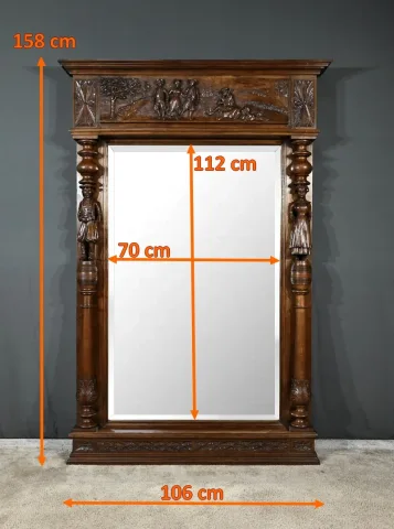 LARGE BRETON  MIRROR