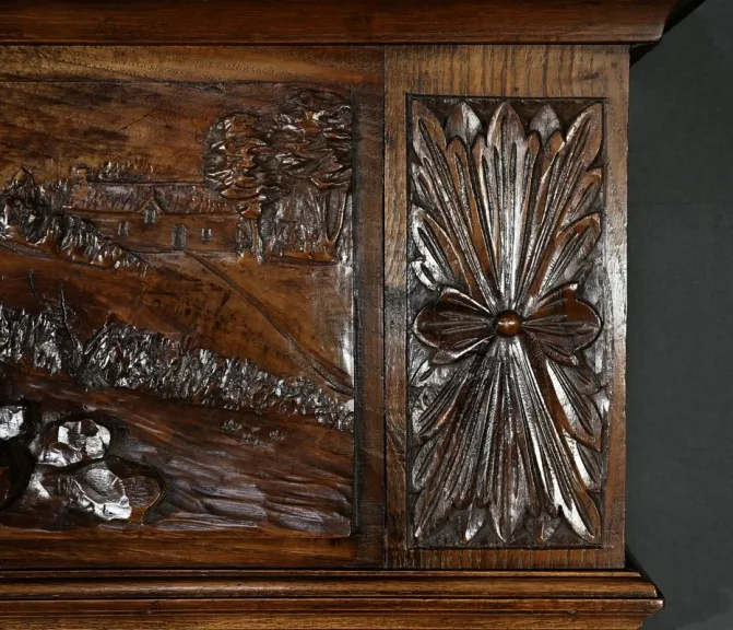 LARGE BRETON  MIRROR