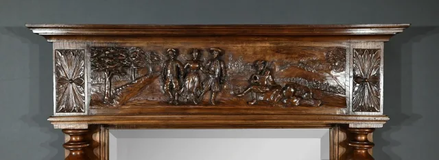 LARGE BRETON  MIRROR