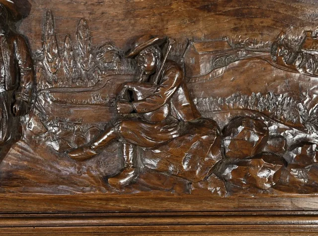 LARGE BRETON  MIRROR
