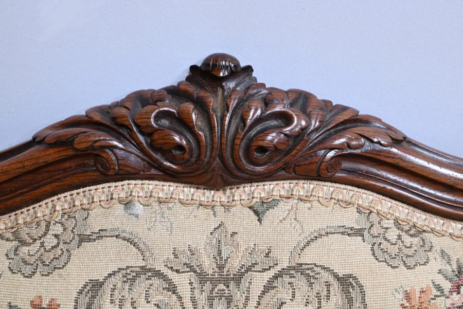 Suite de 4 Chaises en Palissandre, style Louis XV, époque Napoléon III – Milieu XIXe