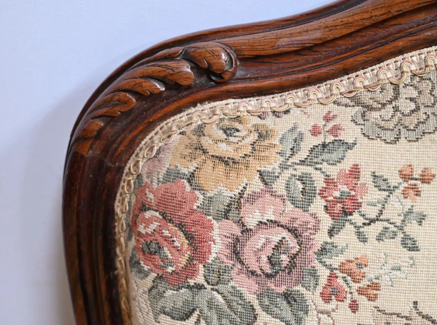 Suite de 4 Chaises en Palissandre, style Louis XV, époque Napoléon III – Milieu XIXe