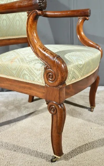 COPPIA DI SEDIE DEL PERIODO DEL RESTAURO FRANCESE