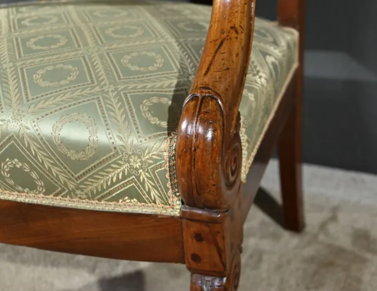 COPPIA DI SEDIE DEL PERIODO DEL RESTAURO FRANCESE