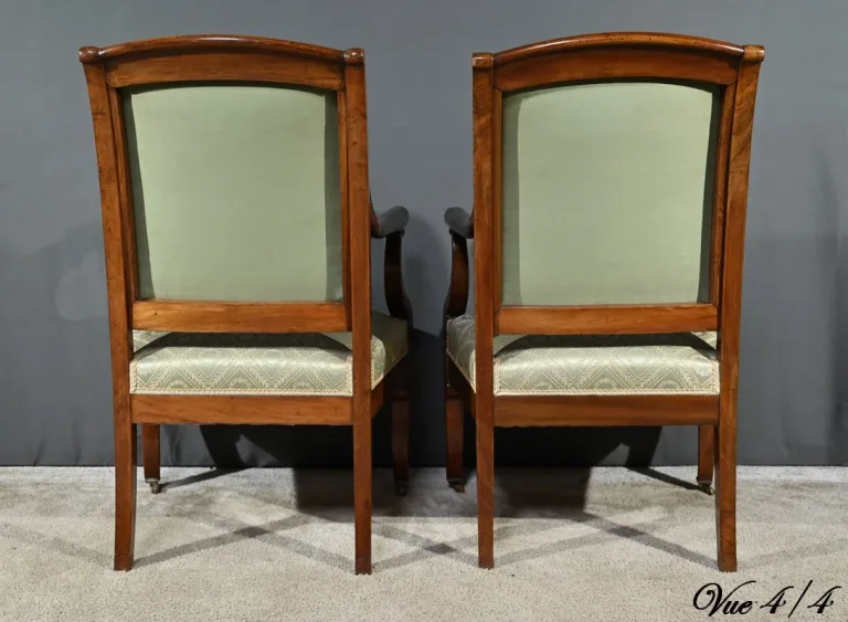 COPPIA DI SEDIE DEL PERIODO DEL RESTAURO FRANCESE