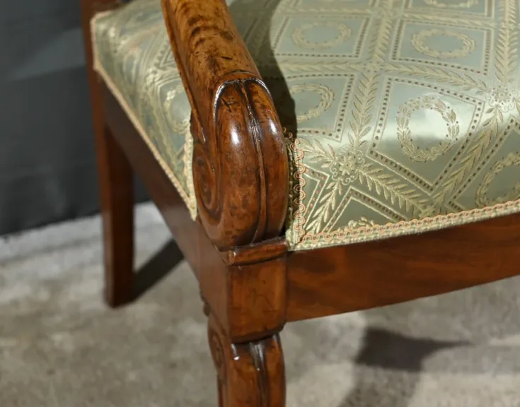 COPPIA DI SEDIE DEL PERIODO DEL RESTAURO FRANCESE