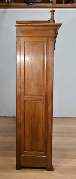 Rares Cabinet de Travail et Bureau en Noyer, Renaissance Italienne - 1900