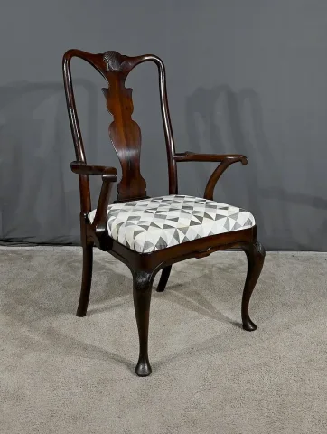 PAIR OF ENGLISH ARMCHAIRS