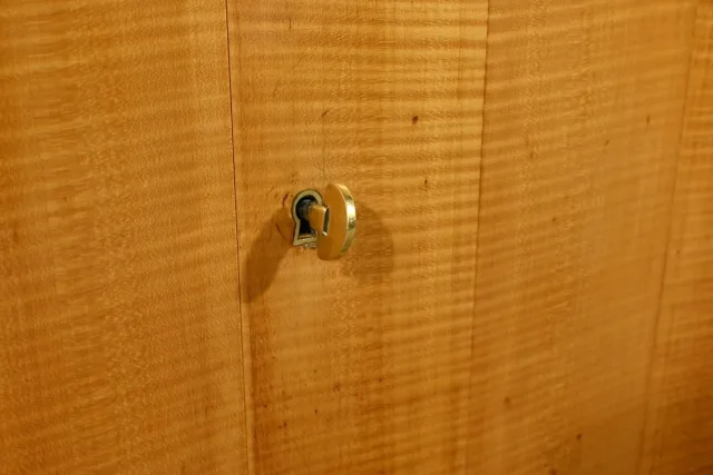Secrétaire en Citronnier, style Art Déco – 1950